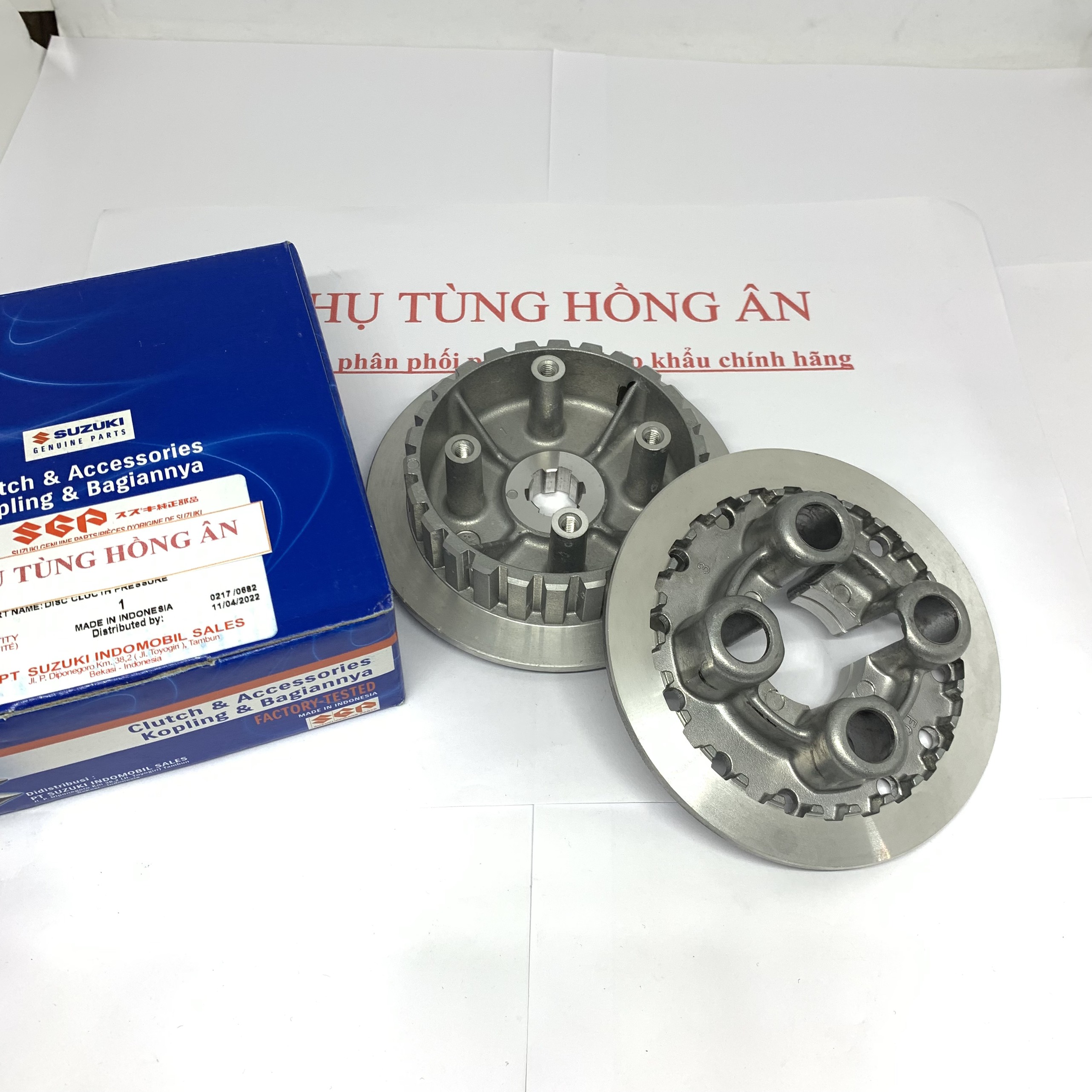 Bộ đế nồi axelo 125 nhập khẩu chính hãng suzuki indonesia - pt hồng ân