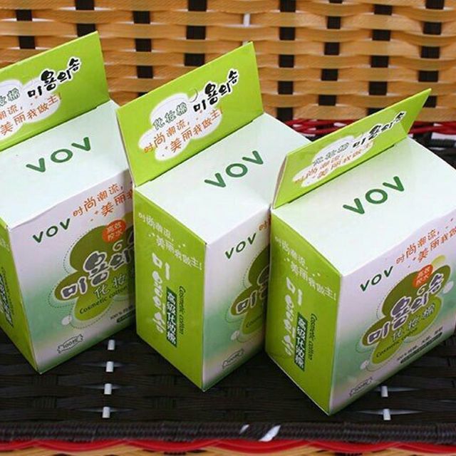 [HCM]Bông Tẩy Trang 100 Miếng