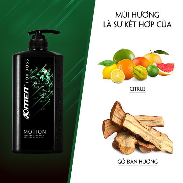 Dầu Gội X Men For Boss Motion 650G