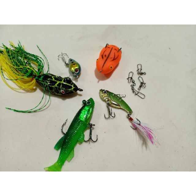 Combo bộ 5 mồi câu lure đủ 3 tầng nước  (cam kết bán hàng chất lượng có bảo hành)
