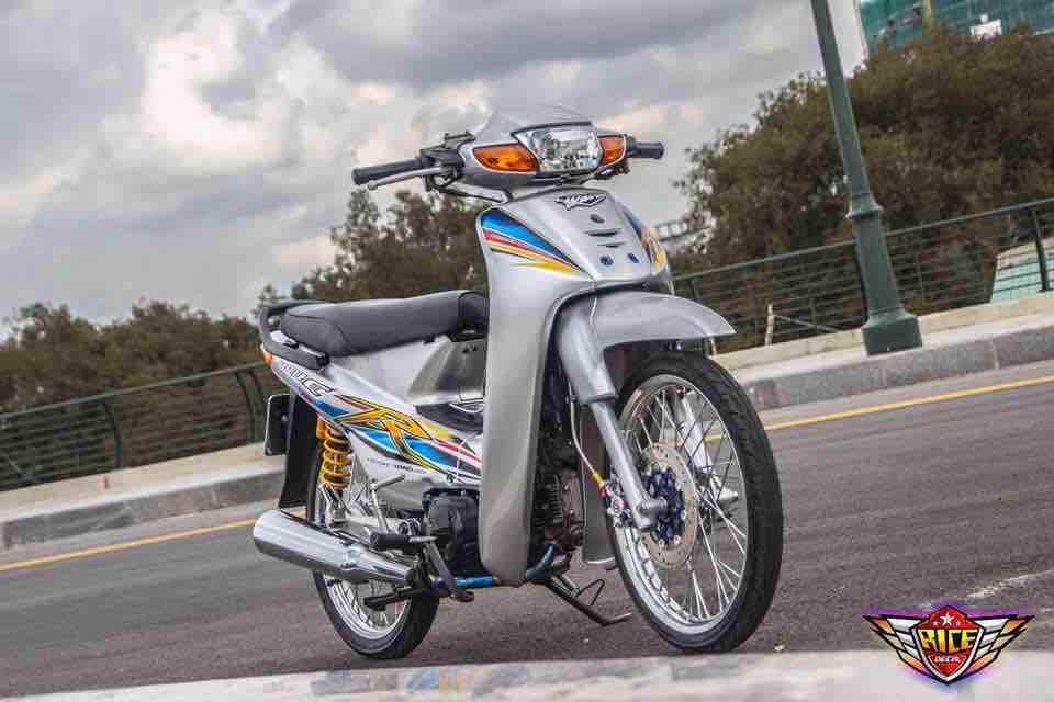 tem rời wave đời đầu dán xe bạc crom