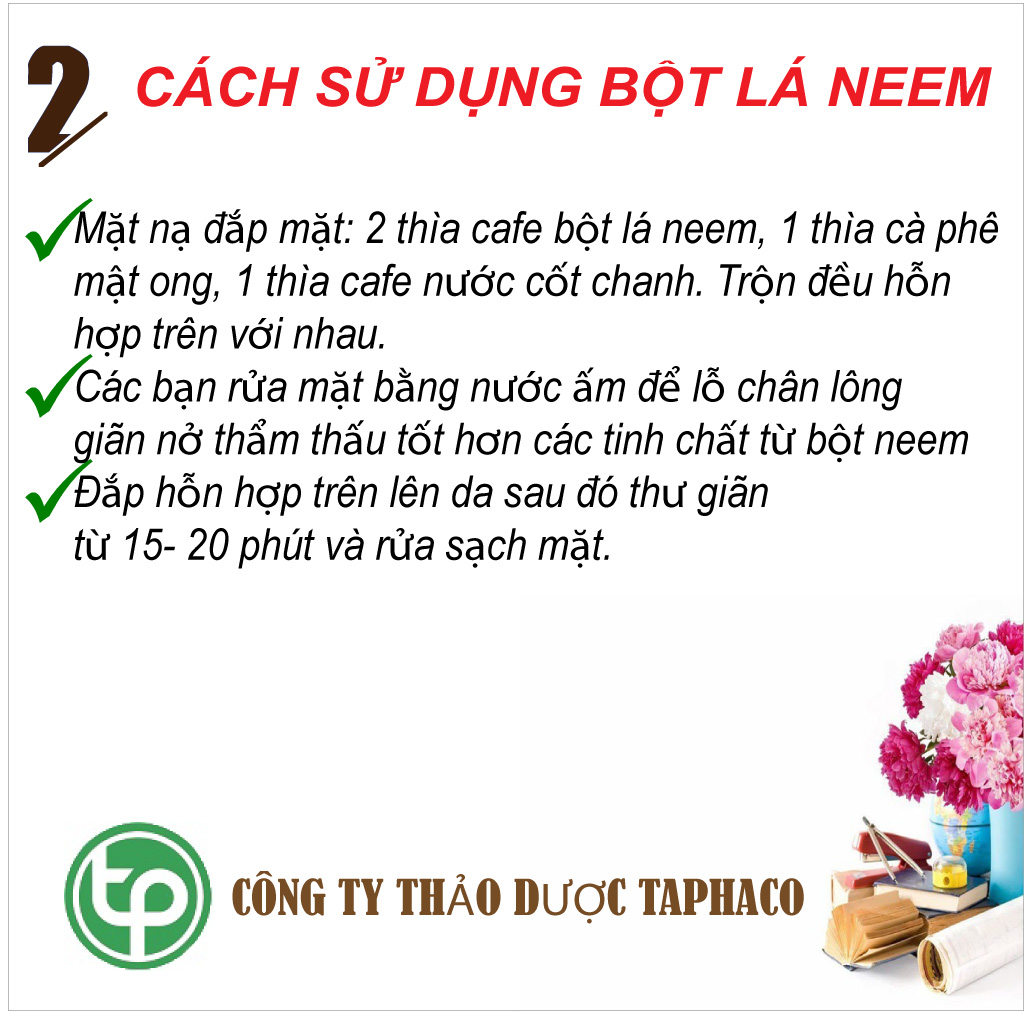 [HOT] Bột lá neem ấn độ 100g - Thảo Dược Tấn Phát