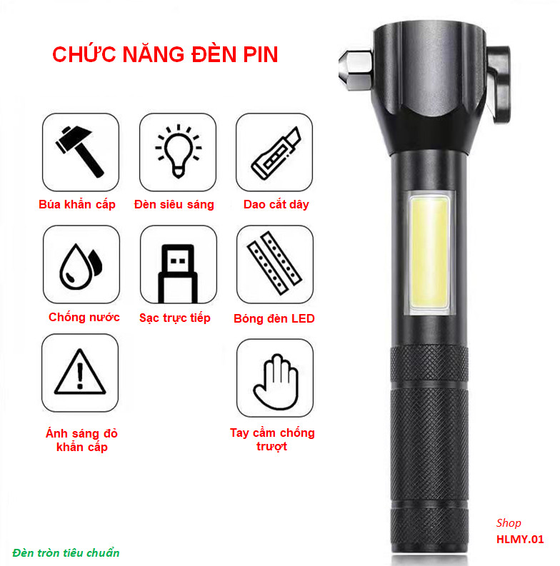 Đèn pin Siêu sáng - Đèn pin T6-28