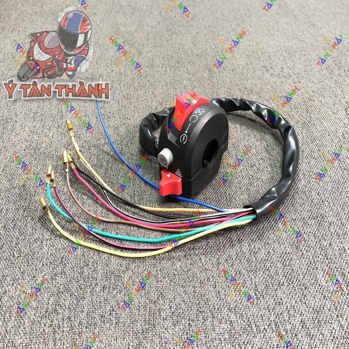 Cùm Công Tắc Ducati Chế Cho Xe Máy