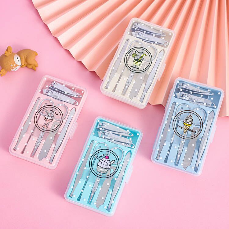 Bộ cắt bấm dũa móng tay , dụng cụ làm móng 7 chi tiết