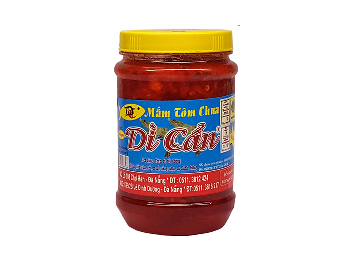 [Hcm] Aunt Can's Sour Shrimp Paste Da Nang, 500g Jar