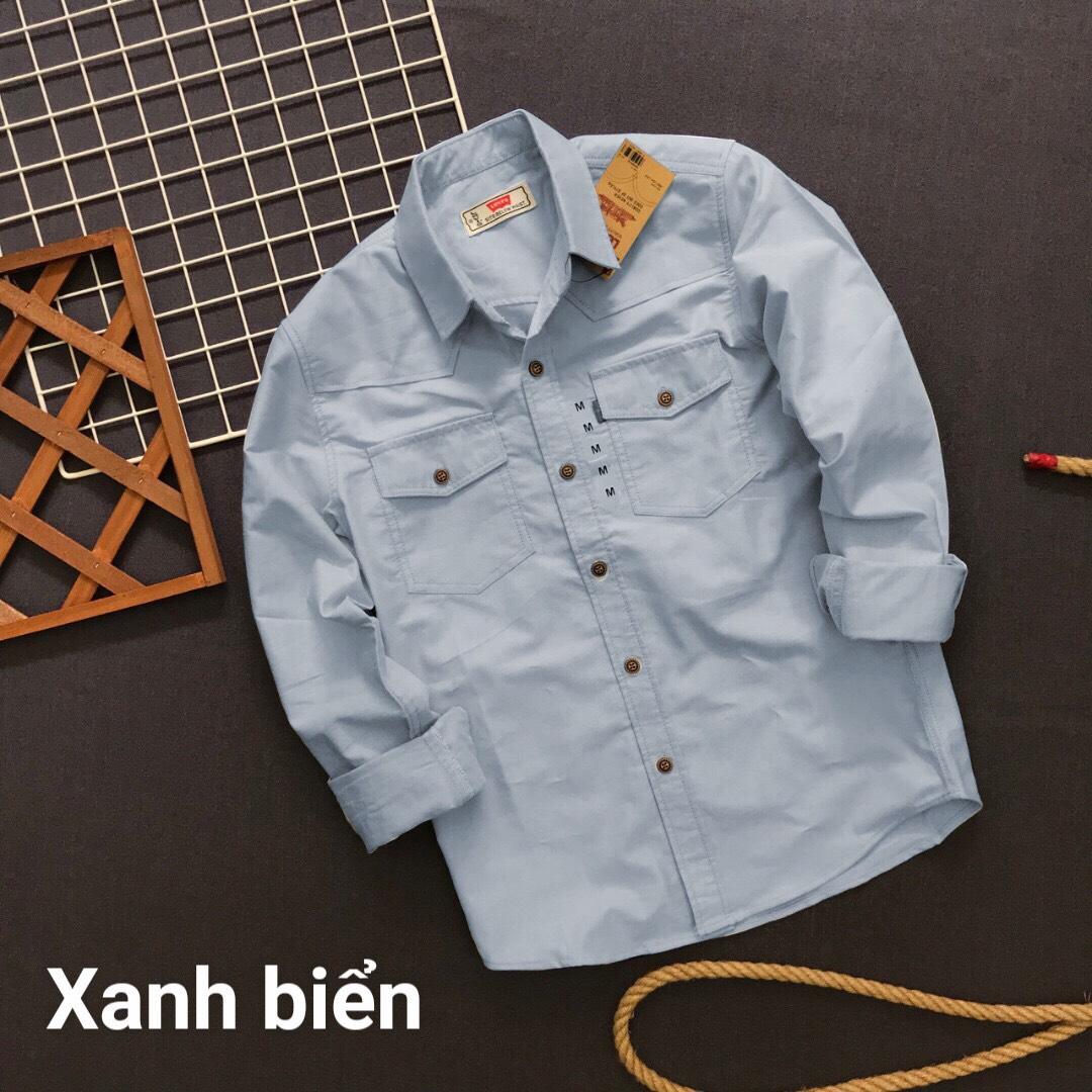 ÁO SƠ MI NAM TAY DÀI NHIỀU MÀU