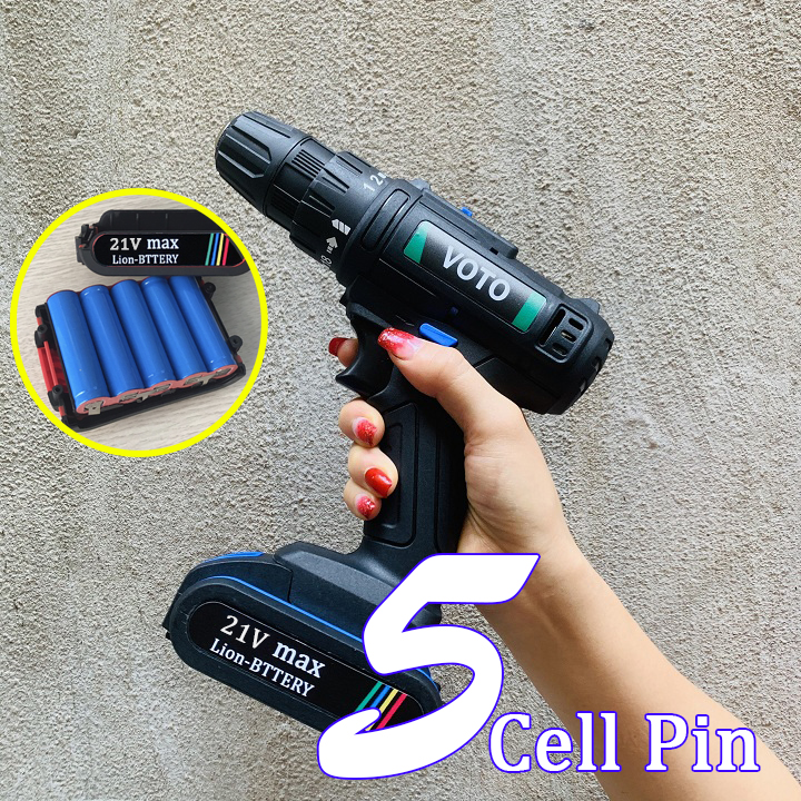 Khoan pin 21v Voto - 2 Pin
