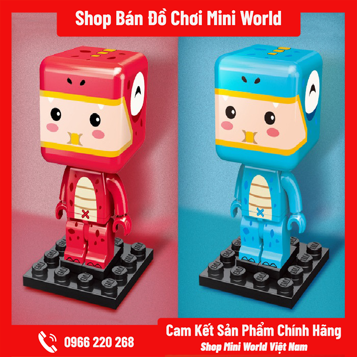 Mô hình Mini World Nhân Vật Bí Ẩn [Trọn Bộ Gồm 8 Hộp]