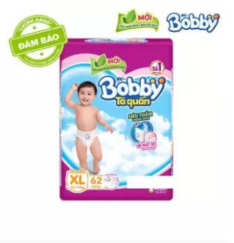 [HCM]Tã Quần Bobby L68 XL62  kèm 6 miếng