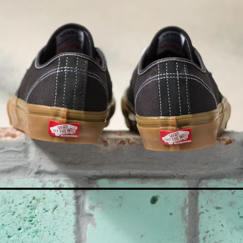 Vans Authentic Pro Skateboard Raven Gum Black
