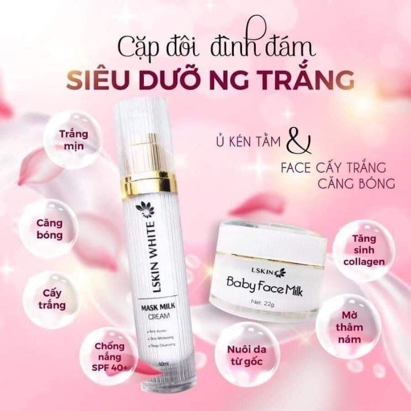 [HCM][Chính hãng] Combo ủ kén tằm + kem face baby Đan Thy