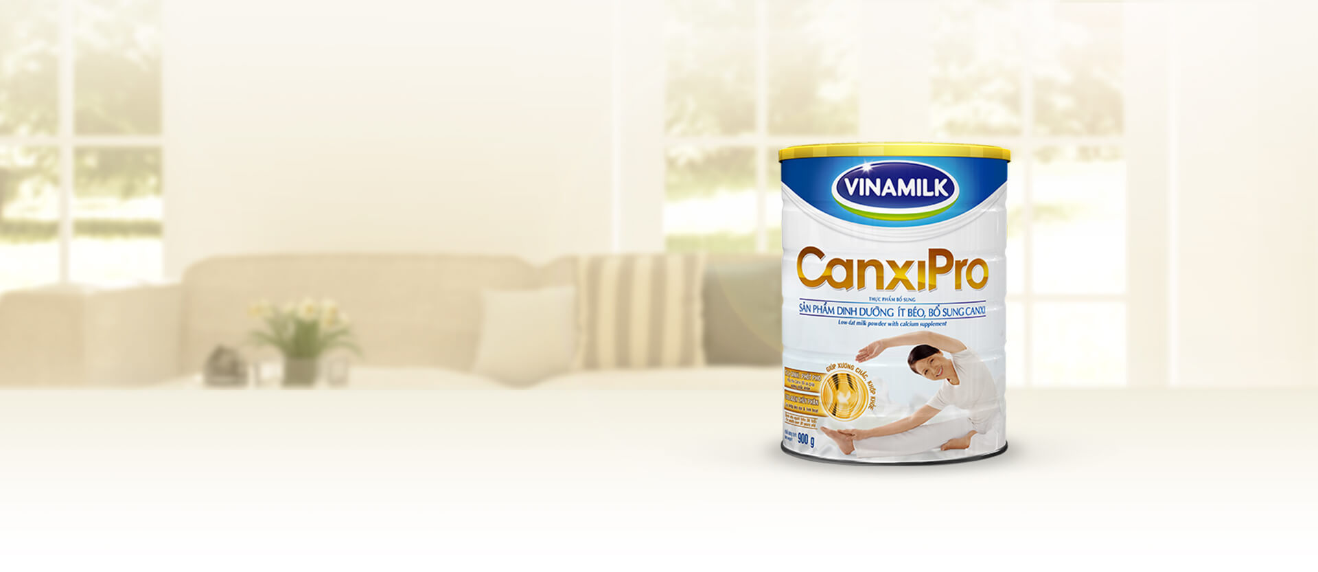 [Date 9.2025] Sữa Bột Vinamilk Canxi Pro Lon 900g
