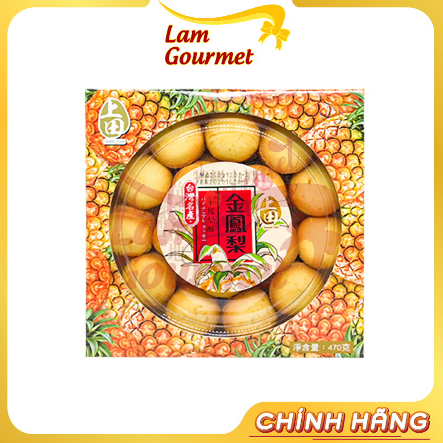 Bánh dứa đài loan/ sầu riêng nhân dẻo nhập khẩu cao cấp 470g - lam gourmet