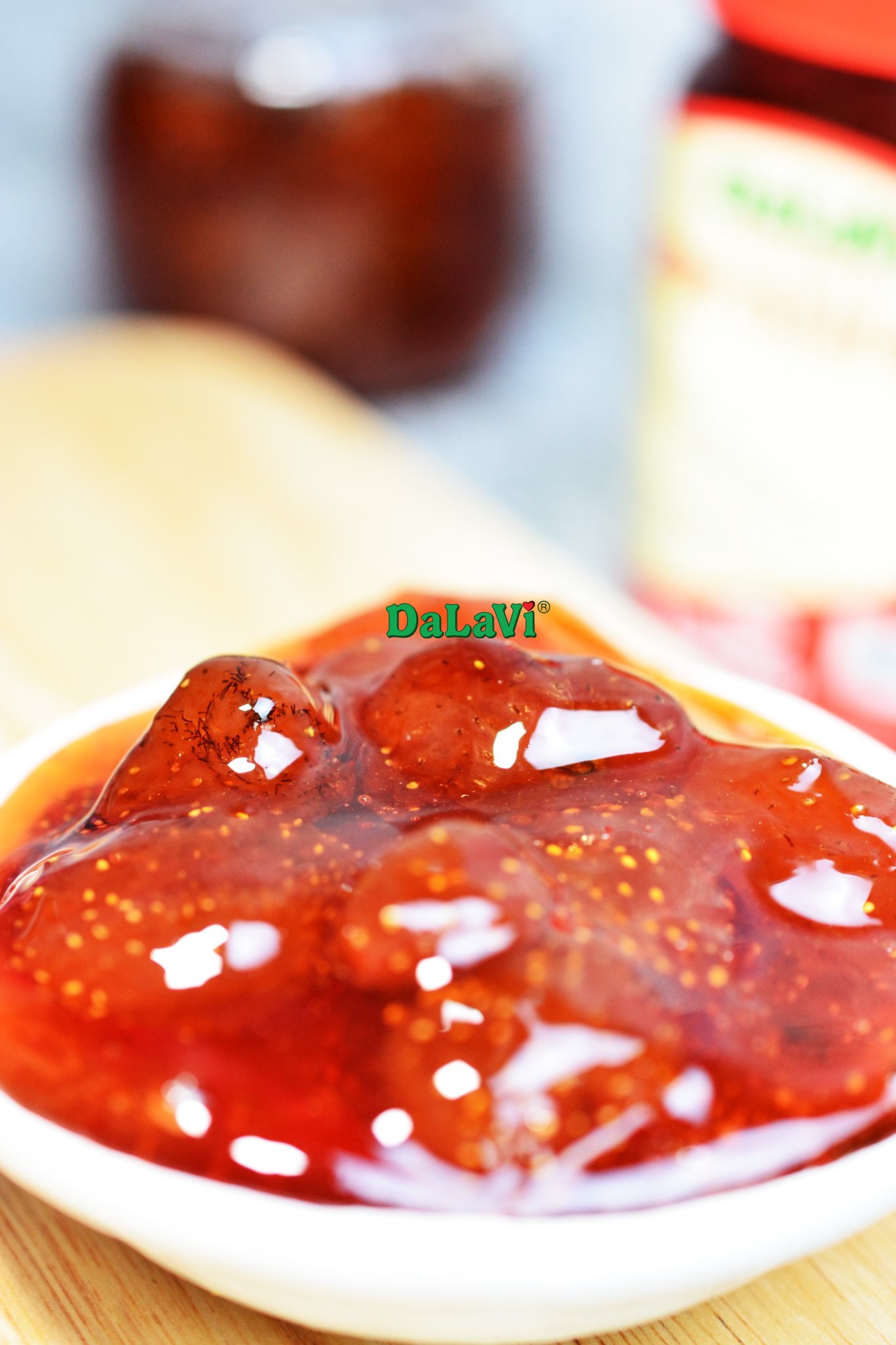 Mứt dâu tây Đà Lạt hũ 500gr