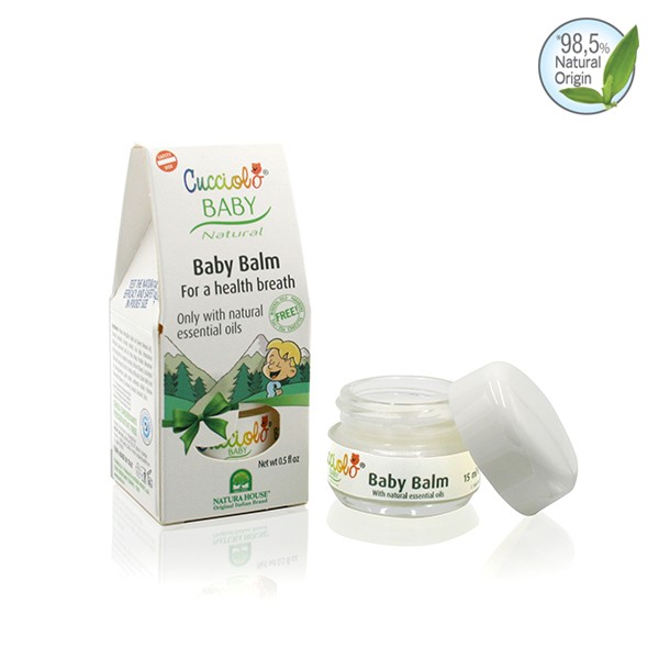 Sáp giữ ấm Baby Balm Cucciolo 15ml