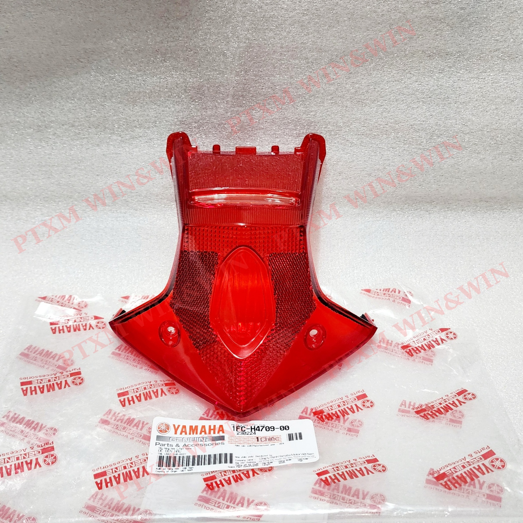 Mica - nắp chụp đèn hậu sirius fi zin mới - 1fc-h4709-00