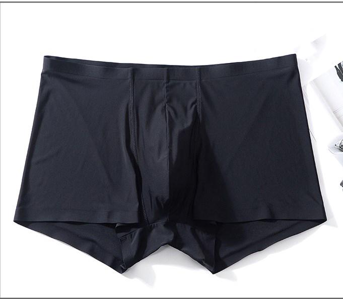 Hộp 4 quần lót boxer, sịp đùi su đúc băng lụa chất vải mỏng, mềm mại, thoáng mát,kháng khuẩn
