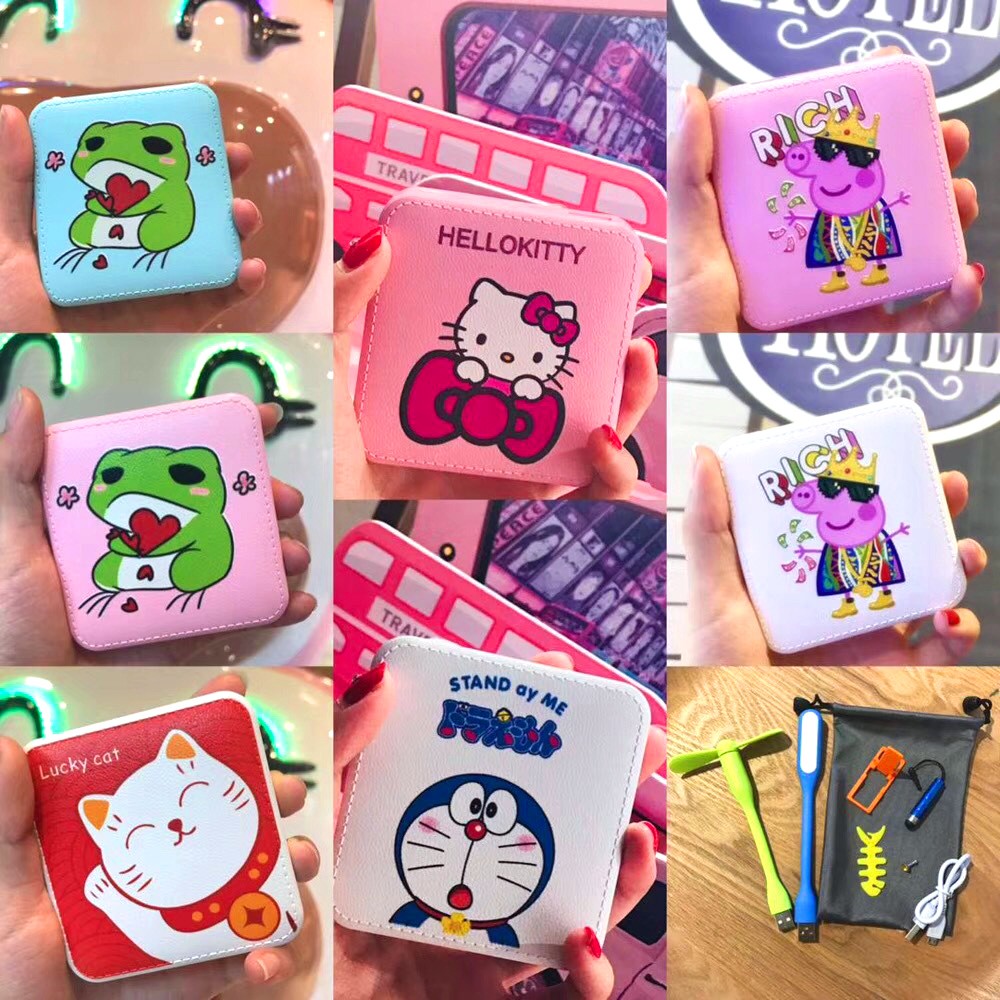 Sạc Dự Phòng Mini Nhỏ Gọn -te (Doremon, Hello Kitty,..)