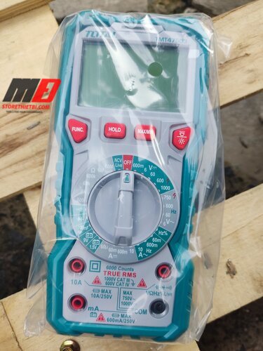 [HCM]Đồng hồ đo điện vạn năng 600A Total TMT47503