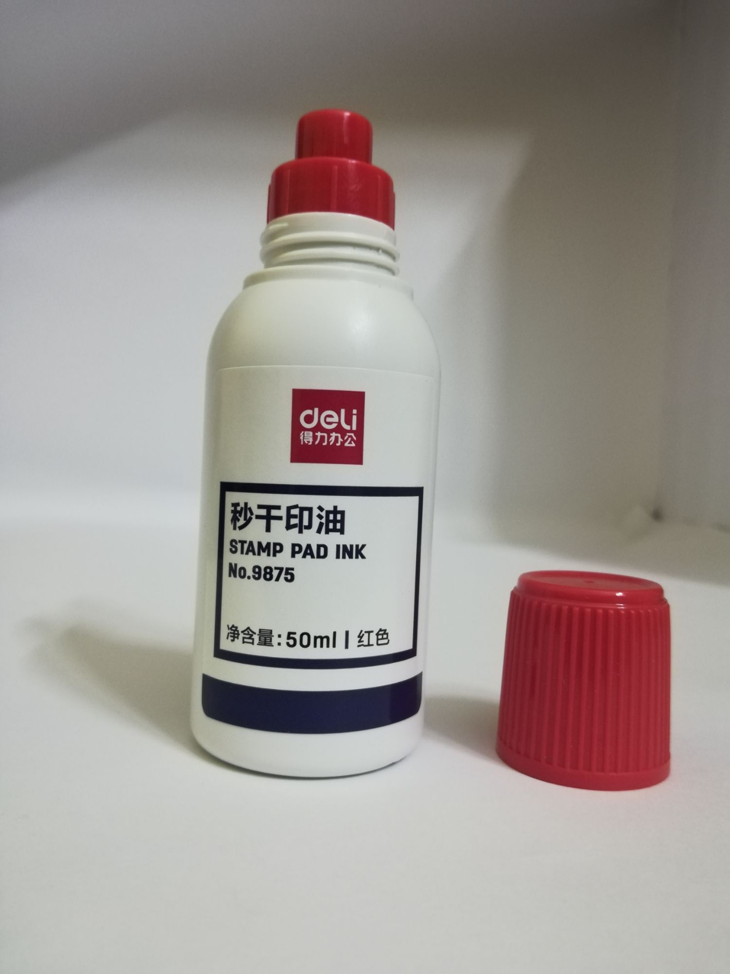 MỰC DẤU ĐỎ DELI 9875