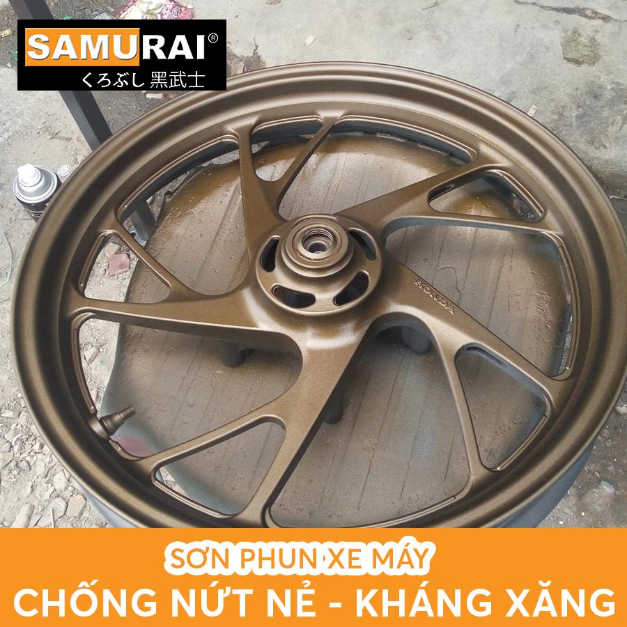 Chai sơn Samurai EP876* màu Magie - phần động cơ