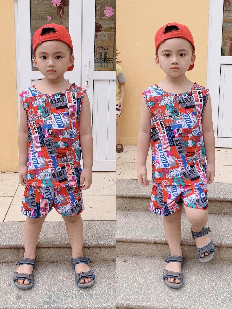 [HCM]Bộ lanh size đại cho bé từ 18-28kg (có bảng size hình cuối)