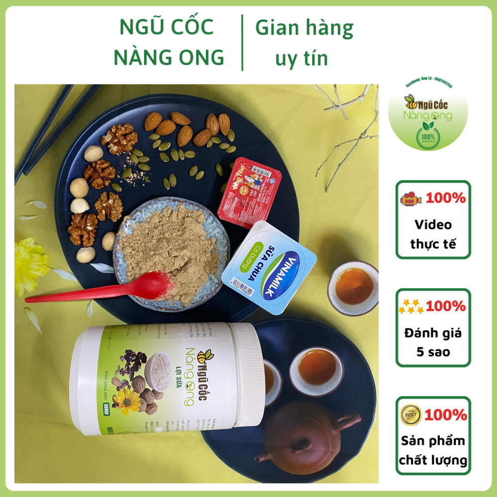 Bột Ngũ Cốc Lợi Sữa, Bột Ngũ Cốc Dinh Dưỡng Giảm Cân Ăn Kiêng Mix Nhiều