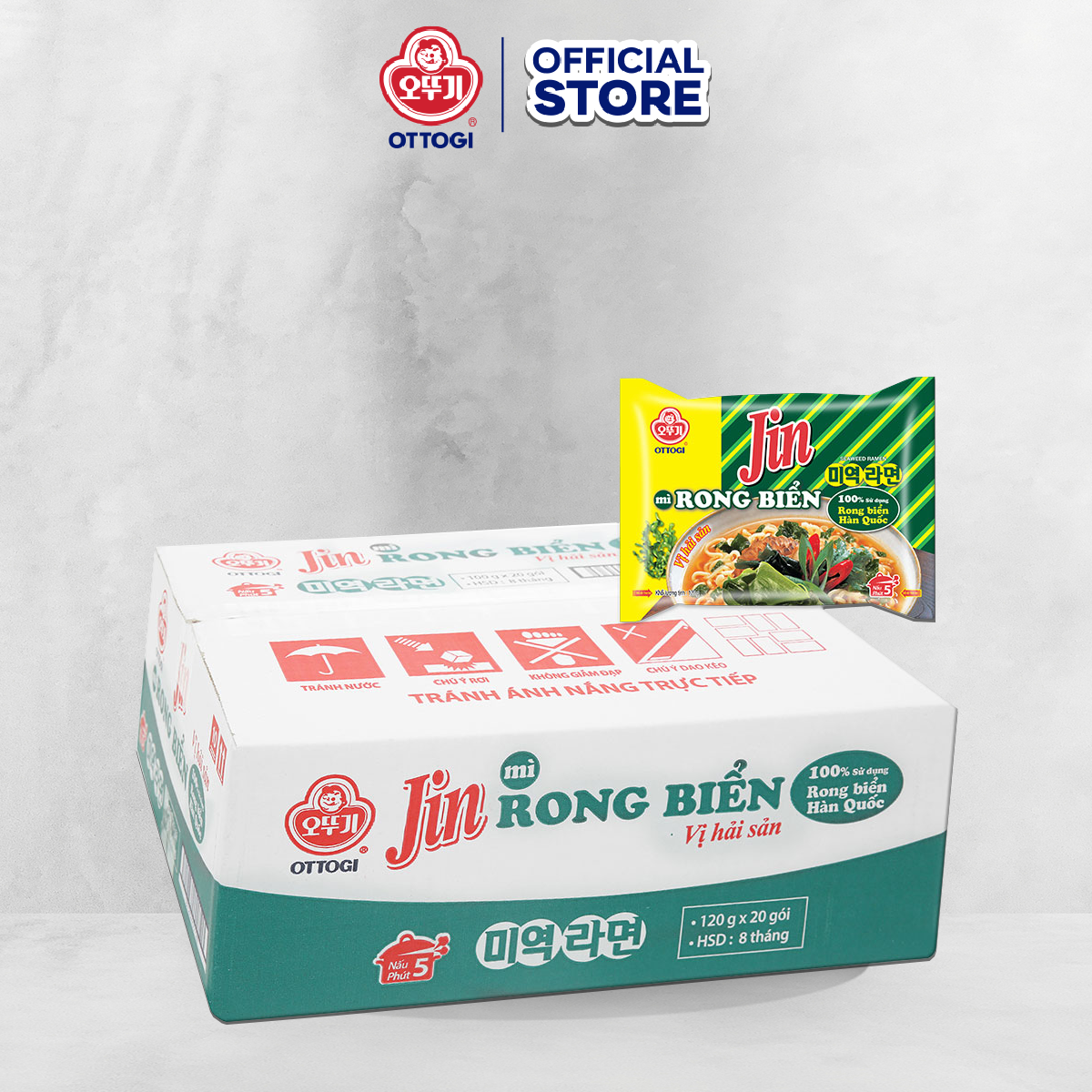 Mì rong biển ottogi 120gx20