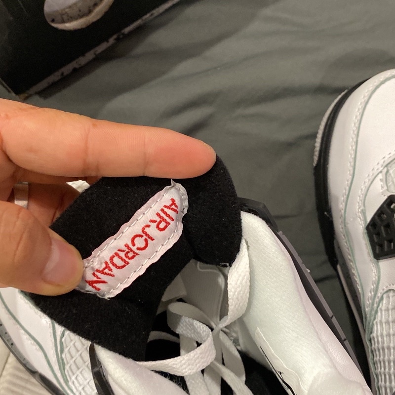 GIÀY JD4 RETRO WHITE GRAY SC [ FULL BOX + FREE SHIP ]