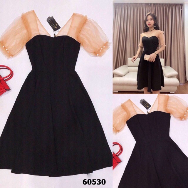 [HCM]Đầm Tay Cườm Bigsize 60=>90KG