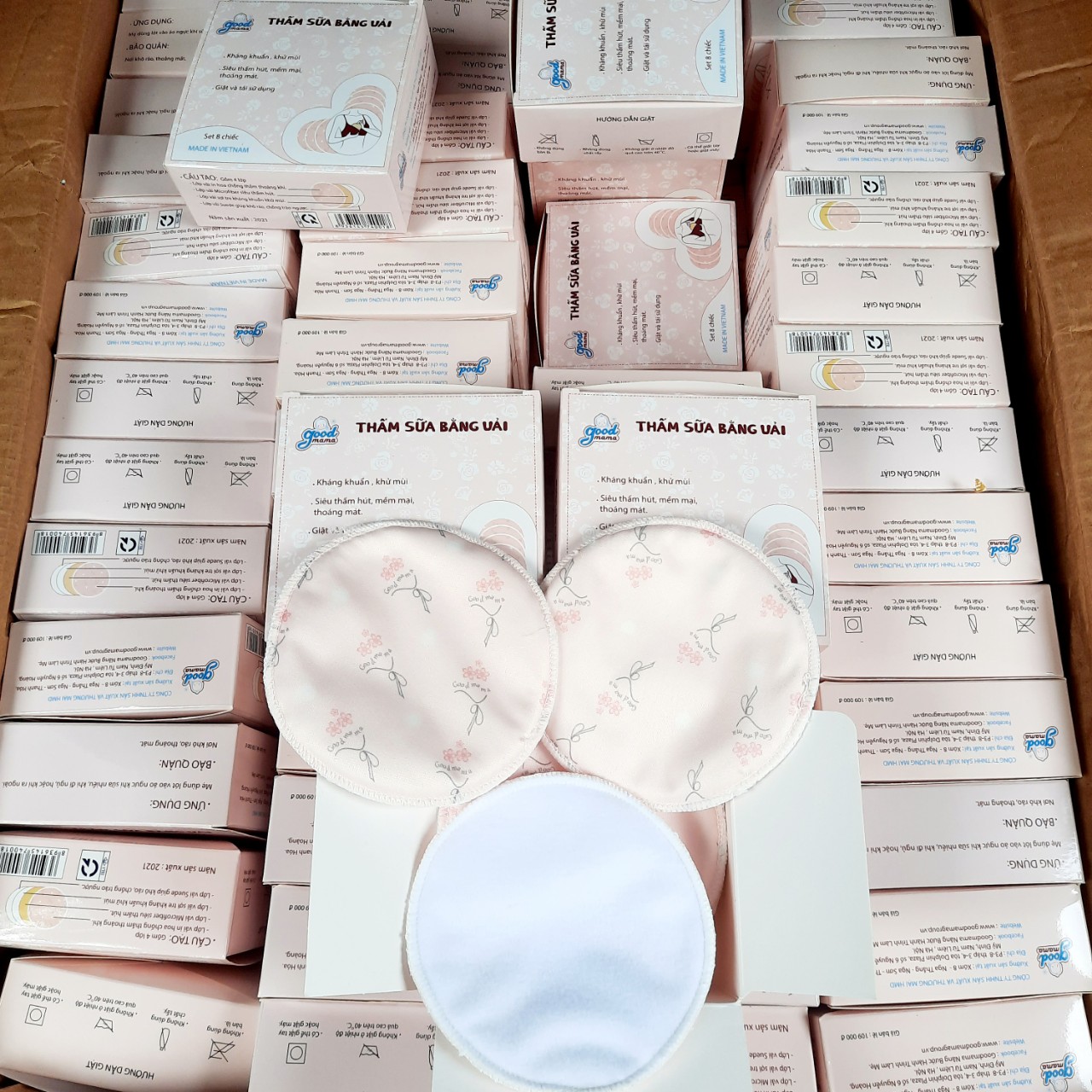 Thấm Sữa Giặt Được Goodmama( Hộp 8 Miếng)