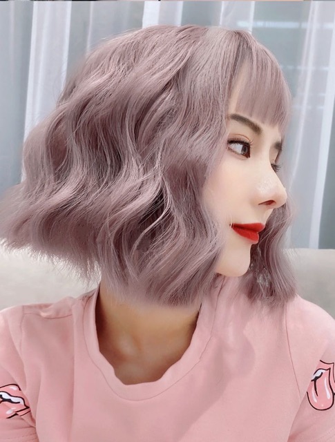 Tóc giả xù ngắn ❤️FREESHIP❤️ tóc xù 3057