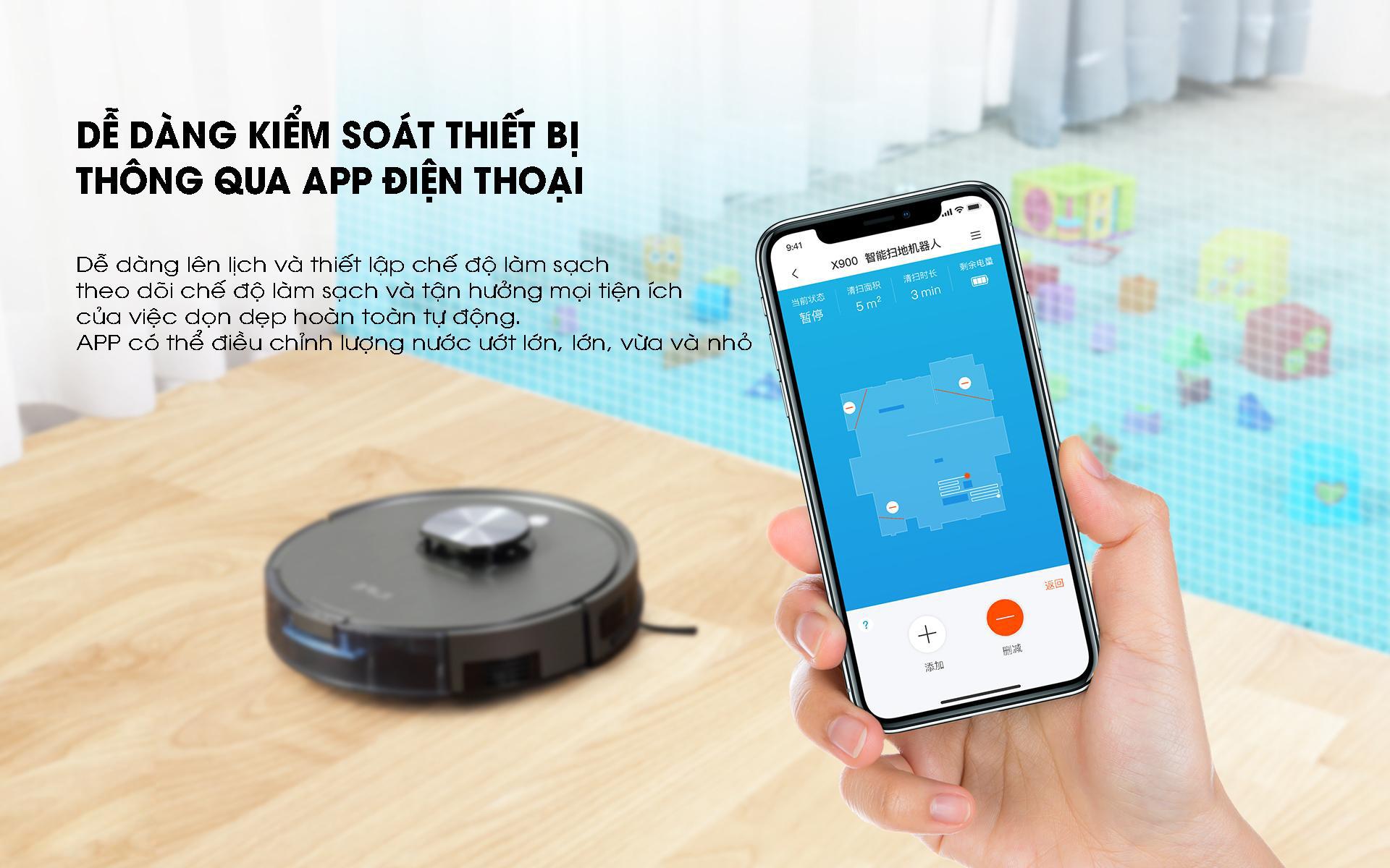 ROBOT HÚT BỤI ILIFE X900