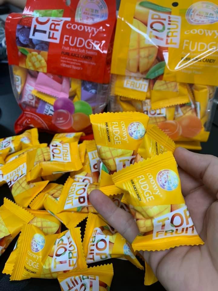 [MANGO CANDY] Gói kẹo dẻo xoài Top Fruit 280g - Bánh kẹo đồ ăn vặt