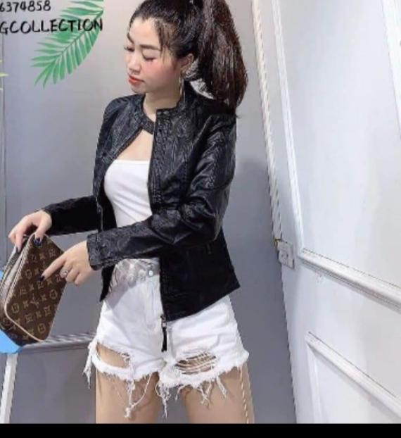 Áo da nữ TQXK da mềm loại đẹp