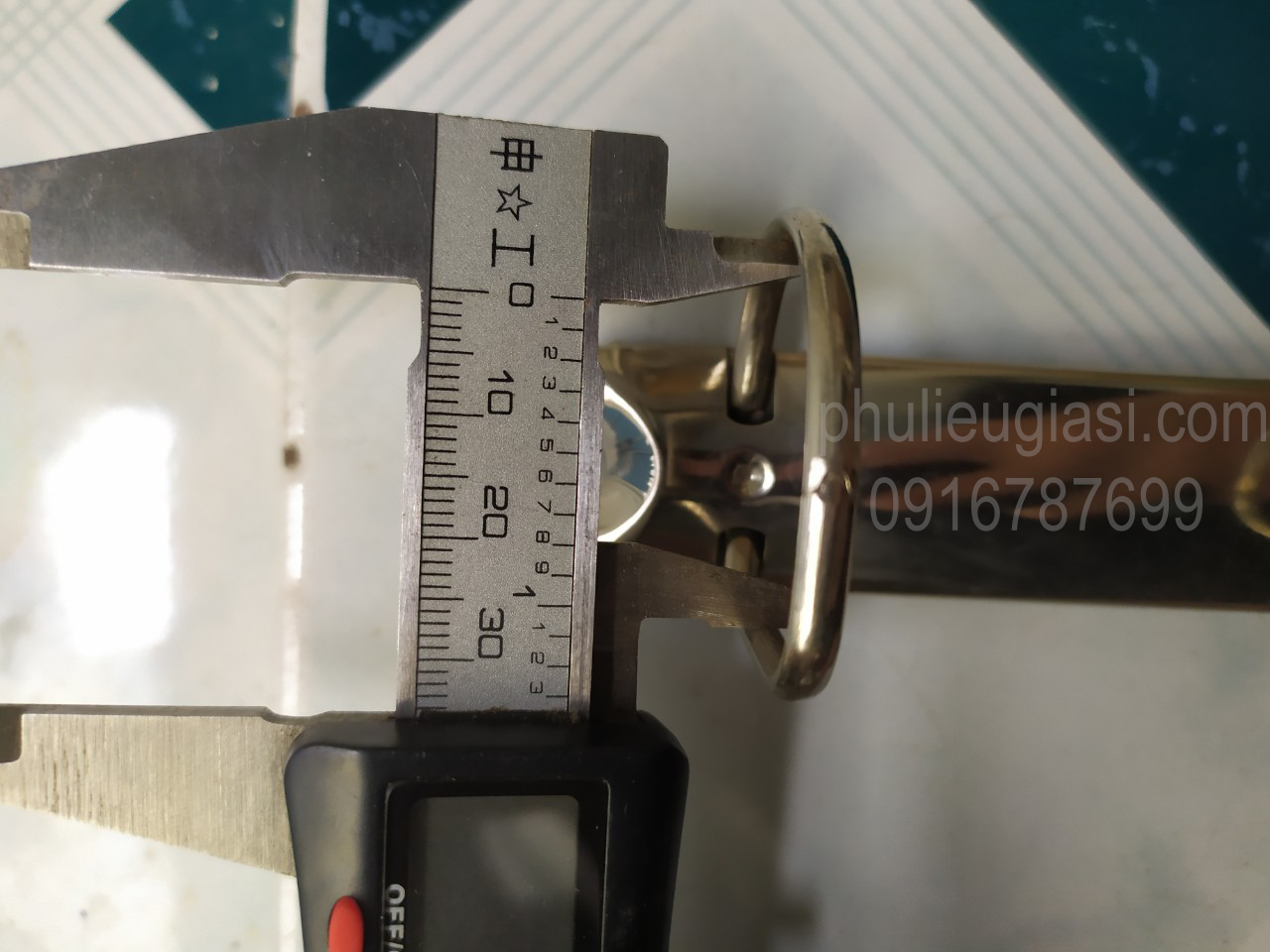 COMBO 10 GÁY CÒNG CHỮ D (DÀI 13.3 CM, 2 KHOEN 3.8 CM)