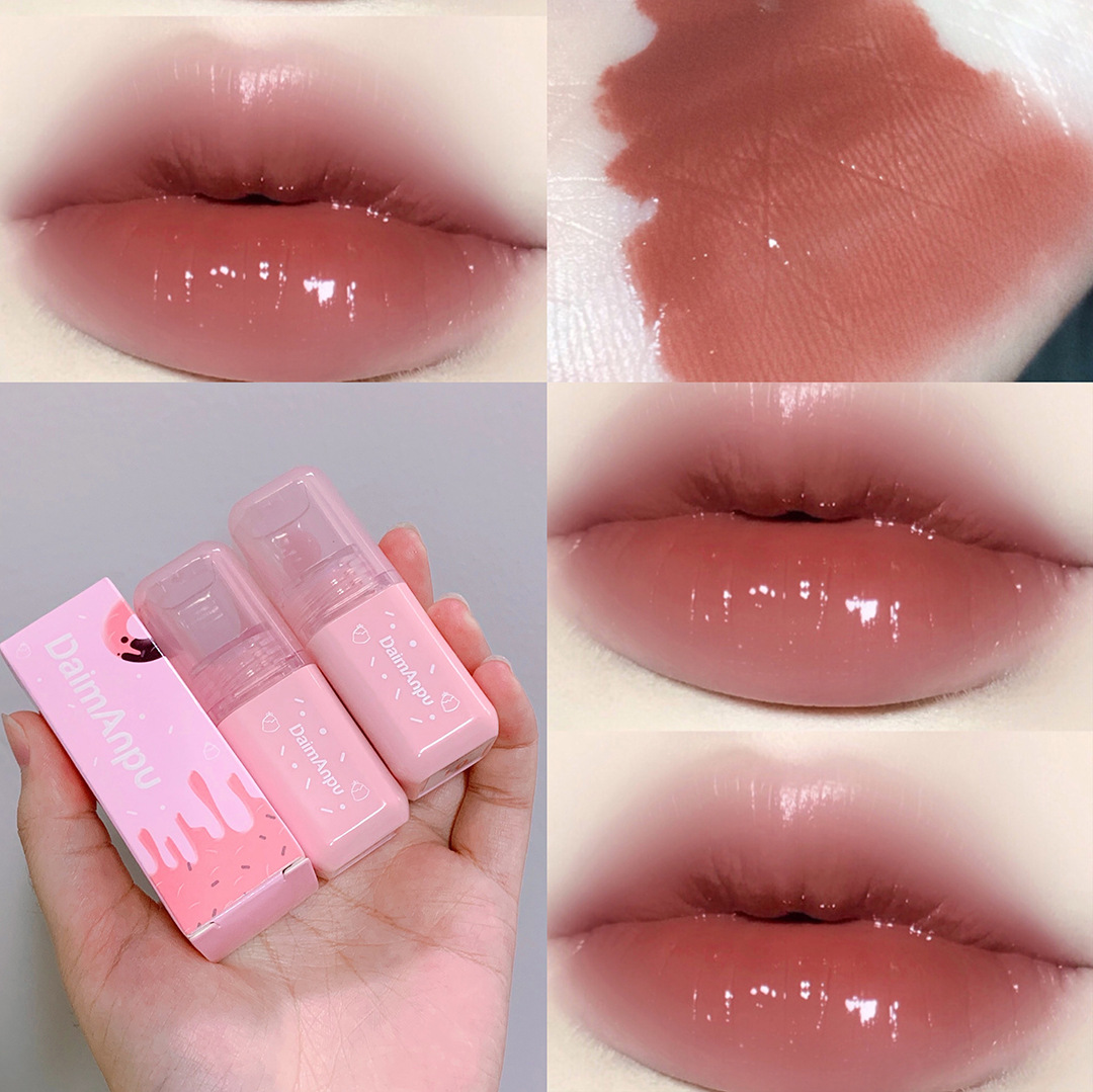 Son bóng DAIMANPU mịn lì mềm môi lâu trôi SON48