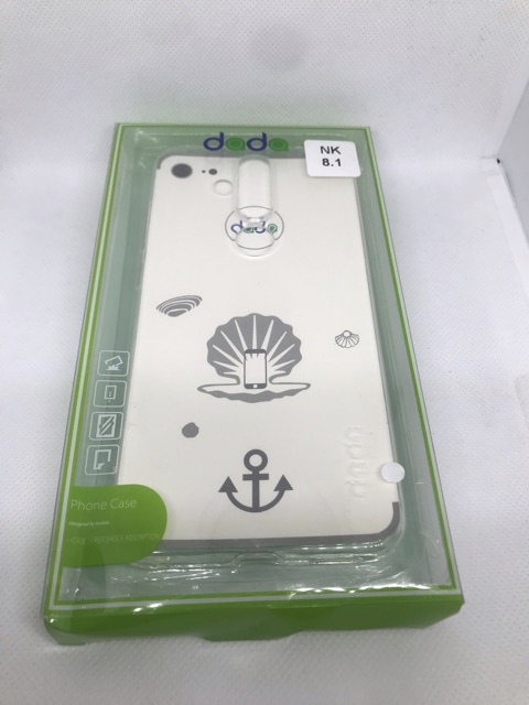 Ốp lưng nokia 8.1 (x7) các loại ốp dẻo đen, dẻo trong, nhôm xước cao cấp, bền đẹp