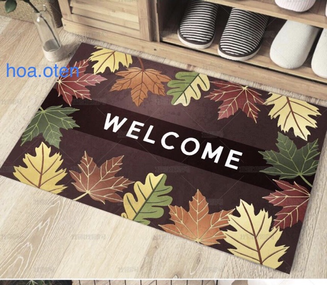 Thảm Lau Chân 3D Ghome Siêu Đẹp 60X40Cm