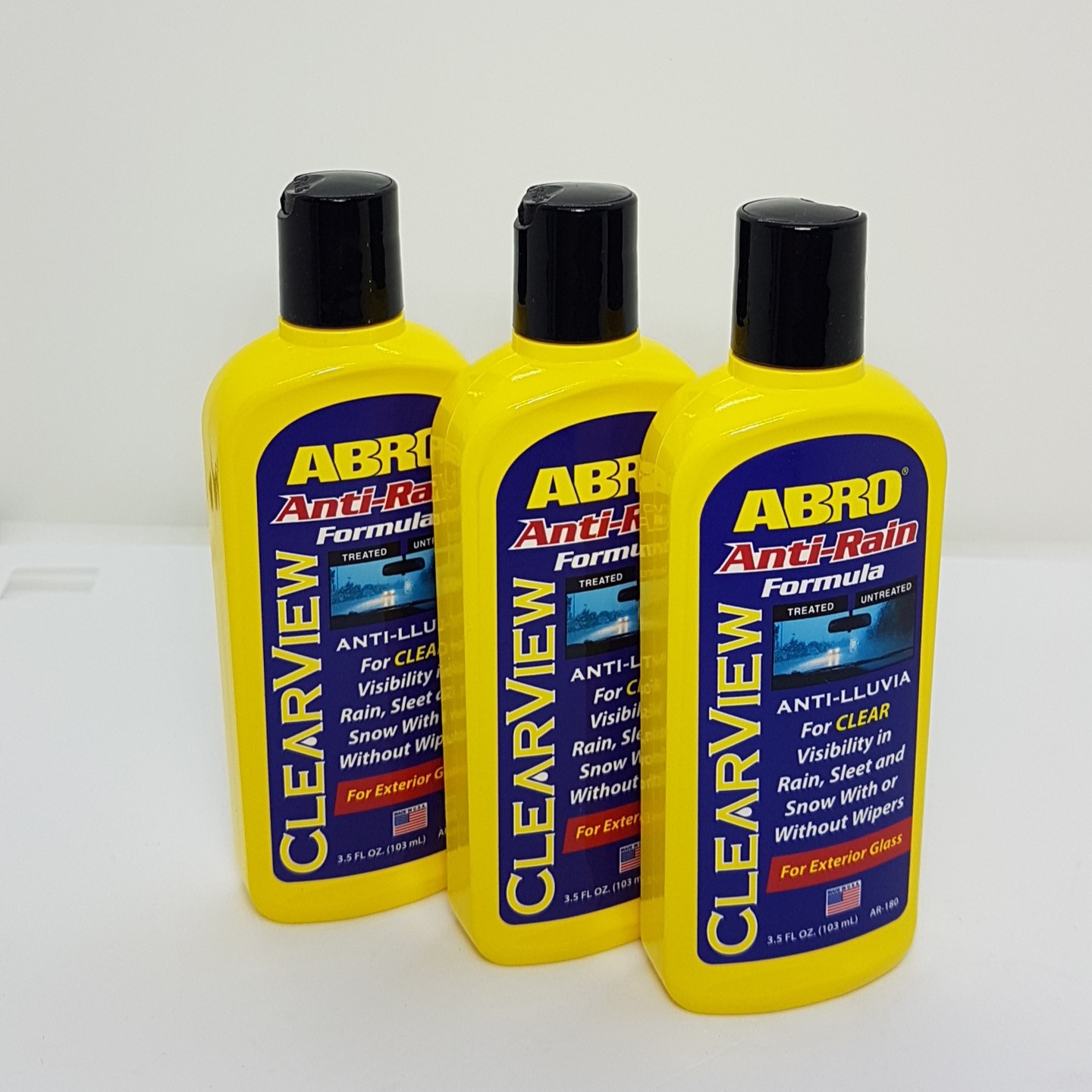 [chai Chống Bám Nước  Kính Xe] ABRO Anti - Rain USA 103ml