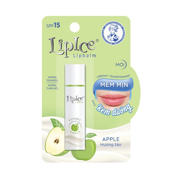Son Dưỡng Môi Lipice Lipbalm Apple - Hương Táo