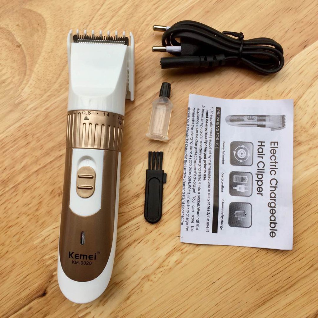 [HCM]Tông đơ cắt tóc kemei 9020