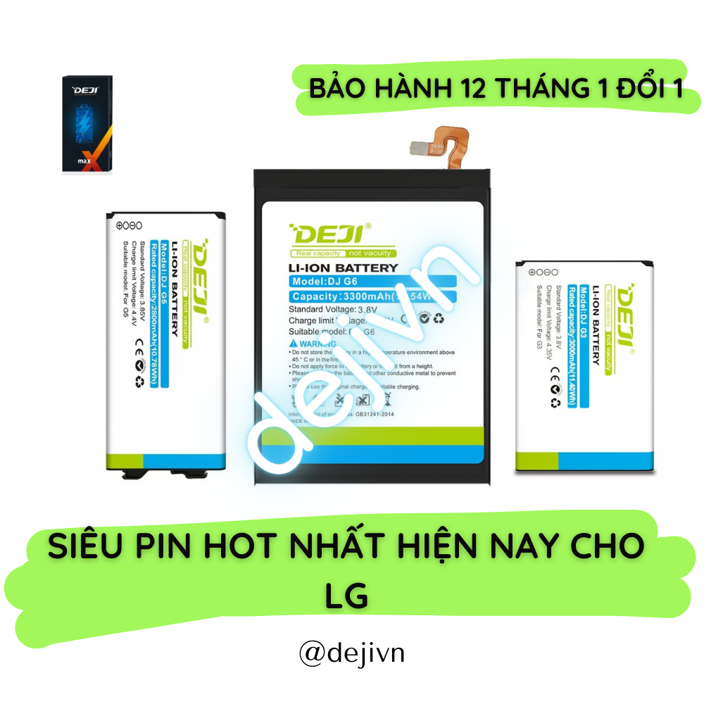 Siêu pin LG Deji cho LG G3 G5 G6