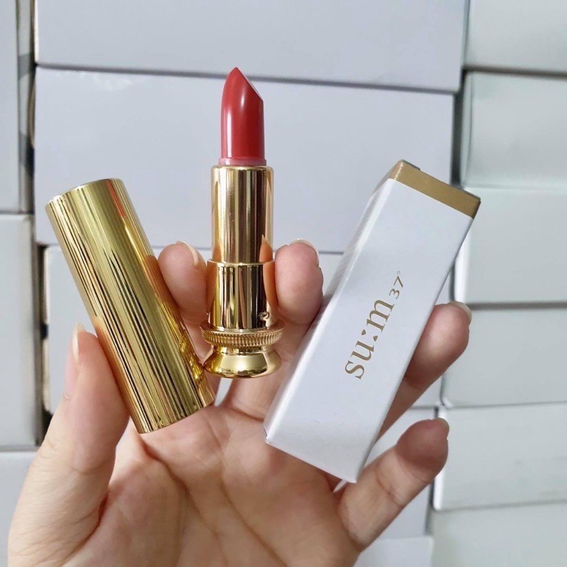 [HCM]Son Lì Dưỡng Ẩm Su:M 37 Losec Summa Elixir Golden Lipstick| -