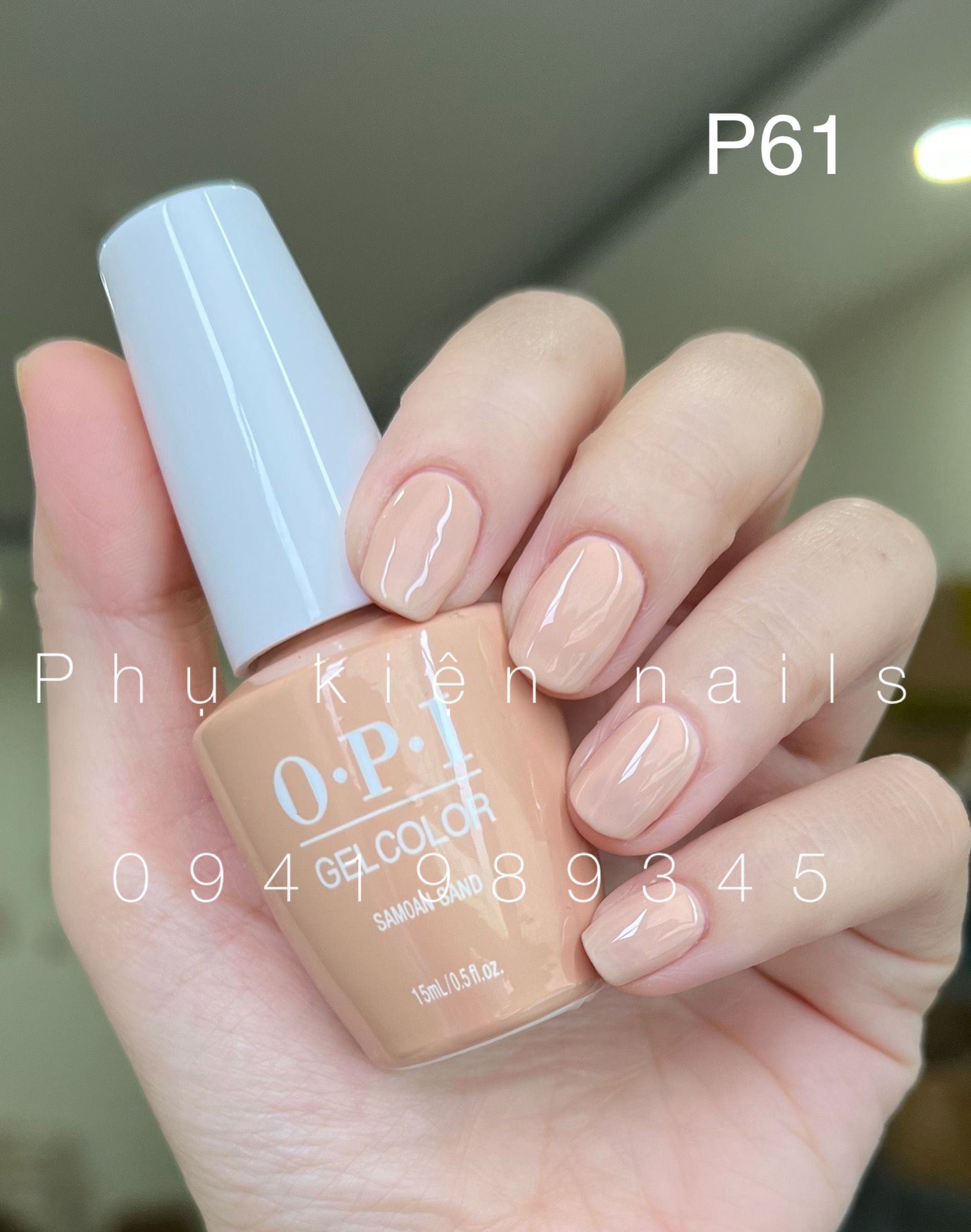 Sale 50% Sơn Gel Hơ Máy Opi (GCP61)