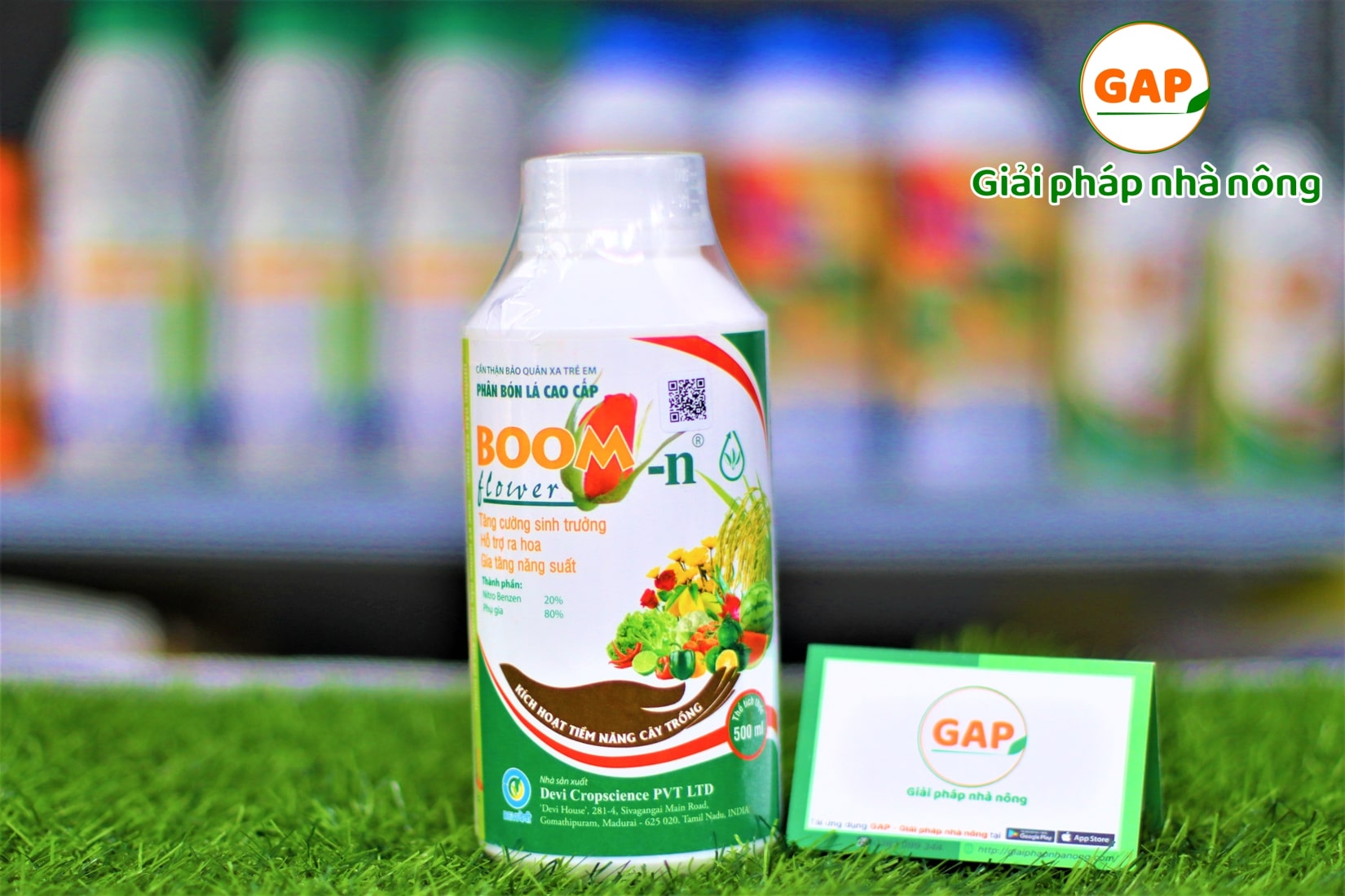 [HCM]Boom Flower 500ml Phân bón lá cao cấp Lộc Trời