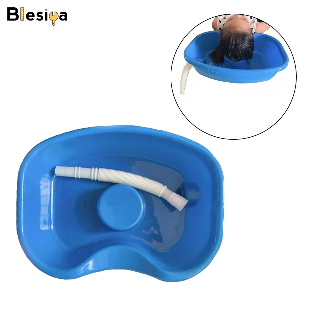 Blesiya Portable Bed Shampoo Basin Hair Washing Tray for Children Disabled Elderly