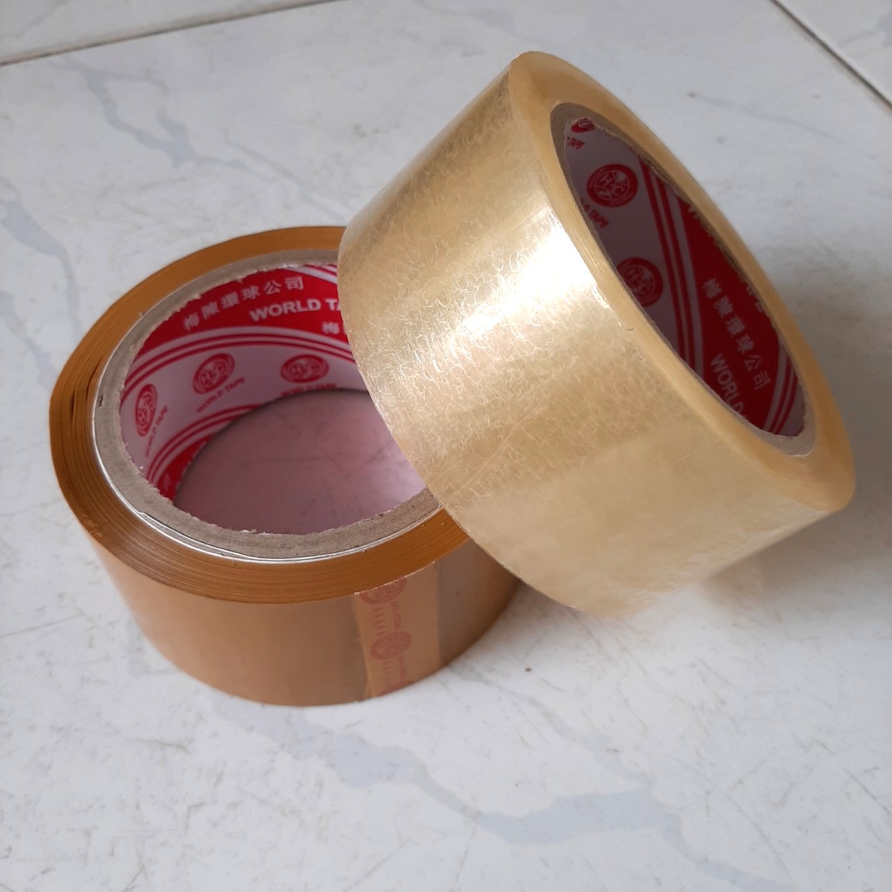 01 Cuộn băng keo 4.8F (loại 1,2kg/cây) trong/đục