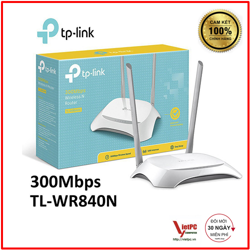 Bộ phát wifi TP-Link TL-WR840N tốc độ 300Mbps